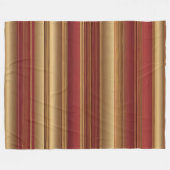 Moderne Burgundy Gold Luxury Linen Collection Fleecedecke (Vorderseite (Horizontal))