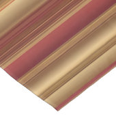 Moderne Burgundy Gold Luxury Linen Collection Tischdecke (Schrägansicht)