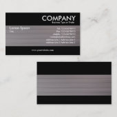 Moderne - bürstenbehaftete Metall-Textur Visitenkarte (Vorne/Hinten)