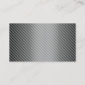 Moderne Business Card des Zivilen Ingenieurs Metal Visitenkarte (Rückseite)