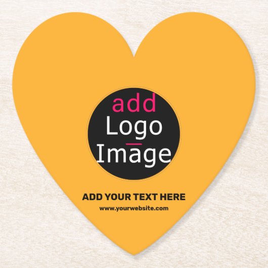 Moderne Business Custom Macaroni & Käse Hue Untersetzer (Vorderseite)