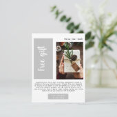 Moderne Business Graue kostenlose E-Mail-Werbung Ankündigung (Stehend Vorderseite)