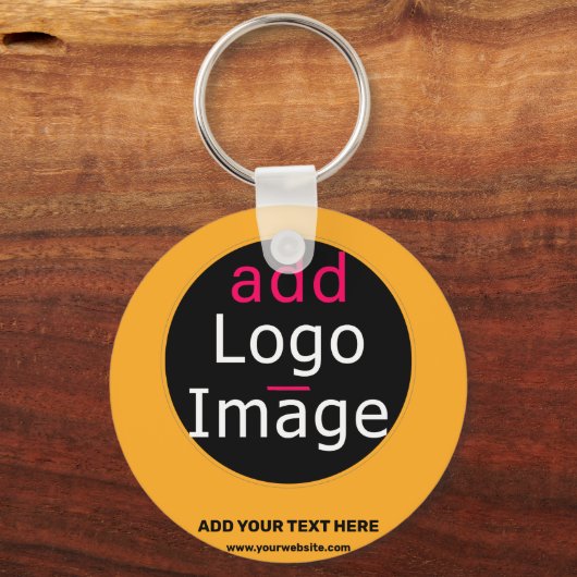 Moderne Business Macaroni & Cheese Hue Schlüsselanhänger (Rückseite)