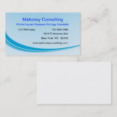 Moderne Business Marketing Consulting Visitenkarte (Vorne/Hinten)
