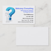 Moderne Business Marketing Consulting Visitenkarte (Vorne/Hinten)