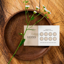 Moderne Business Pastell Color Discount Loyalitäts