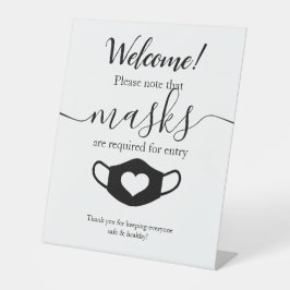 Moderne Business Safety Wear Ihr Gesicht Maske Scr Sockelschild