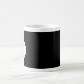 Moderne Business-Tasse mit Firmenlogo - Weiß Kaffeetasse (Mittel)