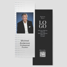 Moderne Businessman Foto-Werbung Weiß