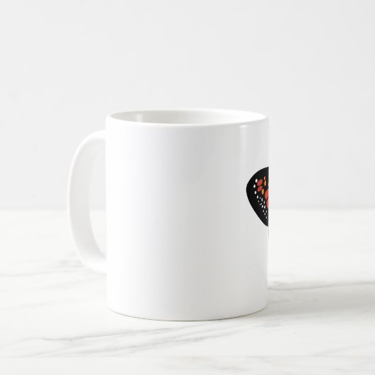 Moderne Butterfly-Tasse Kaffeetasse (Vorderseite Links)