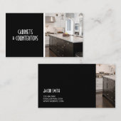 Moderne CABINETS & COUNTERTOPS Baukarte Visitenkarte (Vorne/Hinten)