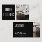 Moderne CABINETS & COUNTERTOPS Baukarte Visitenkarte (Vorne/Hinten)