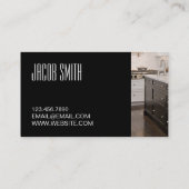 Moderne CABINETS & COUNTERTOPS Baukarte Visitenkarte (Rückseite)