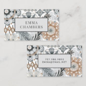 Moderne Calling Cards Telefonnummerkarte (Vorne/Hinten)