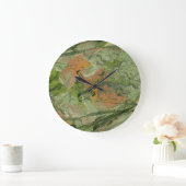 Moderne Camoflage Kunst Große Wanduhr (Zuhause)