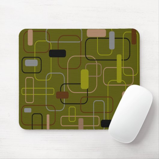 Moderne Camouflage aus dem Mittelalter Mousepad (Mit Mouse)