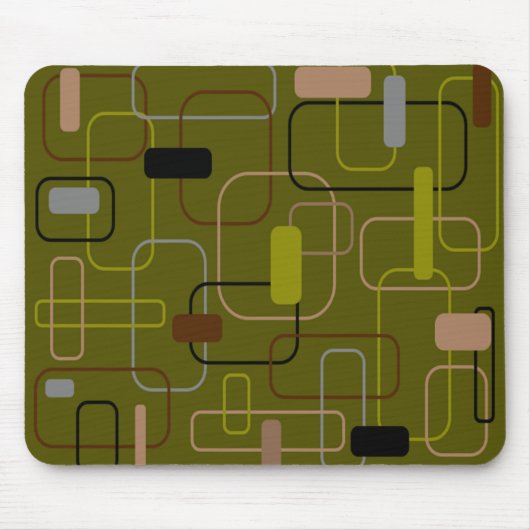 Moderne Camouflage aus dem Mittelalter Mousepad (Vorne)