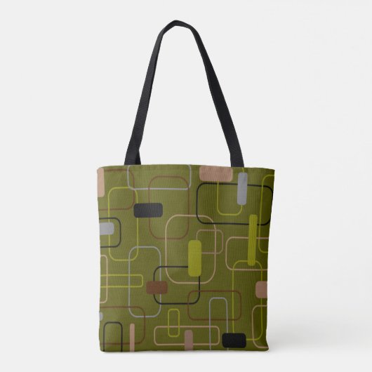 Moderne Camouflage aus dem Mittelalter Tasche (Rückseite)
