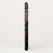 Moderne Camouflage - Schwarz und Dunkelgrau - Tarn Case-Mate iPhone Hülle (Hinten/Links)