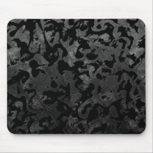 Moderne Camouflage - Schwarz und Dunkelgrau - Tarn Mousepad