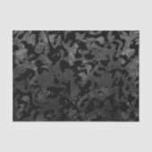 Moderne Camouflage - Schwarz und Dunkelgrau - Tarn Seidenpapier (Vorderseite)