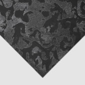 Moderne Camouflage - Schwarz und Dunkelgrau - Tarn Seidenpapier (Ausschnitt)