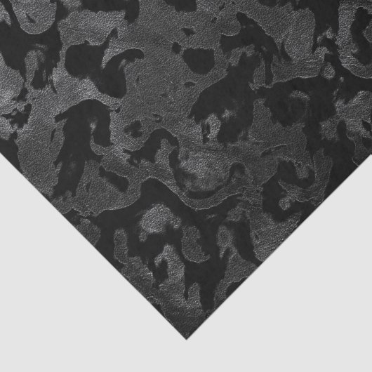 Moderne Camouflage - Schwarz und Dunkelgrau - Tarn Seidenpapier (Ausschnitt)