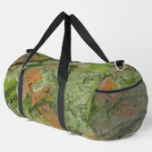 Moderne Camouflage von Danita Dawson Duffle Bag (Rechte Ecke)