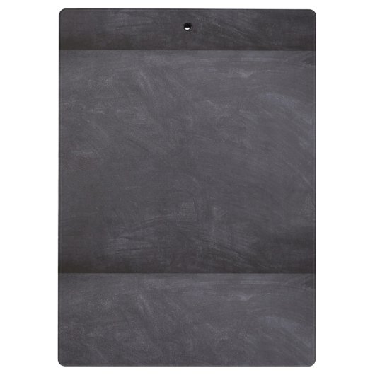 Moderne Chalkboard Business Office-Zwischenablage Klemmbrett (Rückseite)