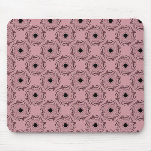 Moderne Charm Mousepad, rosa Mousepad (Vorne)