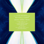 Moderne Chartreuse Bride Eltern Hochzeit Einladung