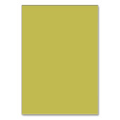 Moderne Chartreuse-Hochzeitssitzplan Tischnummer (Rückseite)