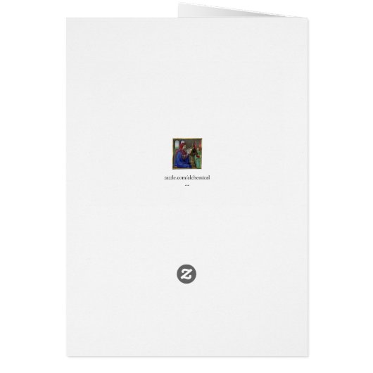 Moderne Chemie Mittelalterliche Alchimikards (Hinten)