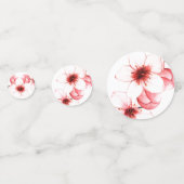 Moderne Cherry-Blossom-Hochzeit Konfetti (Vorderseiten)