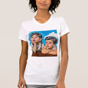 Moderne Cherubim-Malerei - Rembrandt inspirierte K T-Shirt