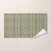 moderne Chevron-Geometrie Badhandtuch Set (Handtuch)