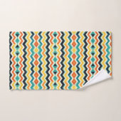 moderne Chevron-Geometrie Badhandtuch Set (Handtuch)