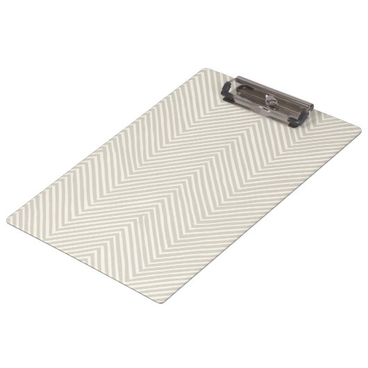 Moderne Chevron Klemmbrett (Schrägansicht)