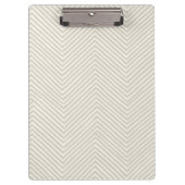 Moderne Chevron Klemmbrett (Vorderseite)