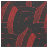 Moderne Chevronen aus schwarz/rot-schick Stoff (Nahaufnahme)