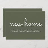 Moderne Chic and Fun Neue Zuhause Announcement Car (Vorne/Hinten)