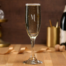 Moderne Chic Elegante Monogramm Gravur 250 ml Mimo