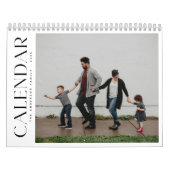 Moderne Chic Erstellen Sie Ihr eigenes Foto Kalender (Titelbild)