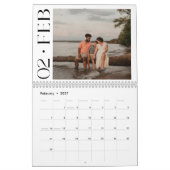 Moderne Chic Erstellen Sie Ihr eigenes Foto Kalender (Feb 2027)