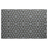 Moderne Chic Gold Schwarz-weiß Agate Geode Stones Stoff (Fat Quarter (45,7 x 55,9 cm))