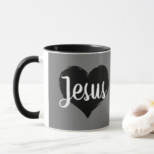 moderne chic ICH LIEBE JESUS Tasse