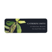 MODERNE CHIC LEAFE SCHWARZE FOLIAGE WATERCOLOR ADR (Vorne)