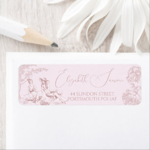 Moderne Chic Toile de Jouy Picknick Brautparty