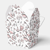 Moderne chinesische Kochecke Zeichnend Abnahekiste Geschenkschachtel (Geöffnet)