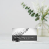 Moderne Chiropractic Chiropraktor Clinic Health Visitenkarte (Stehend Vorderseite)
